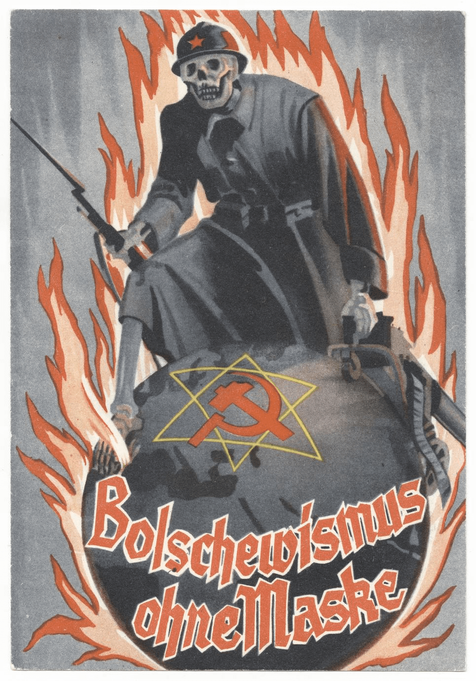 Anti-Communist and antisemetic image