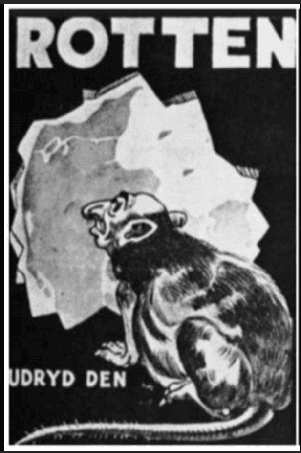 “Rats, Destroy Them”: a 1940s Nazi propaganda poster