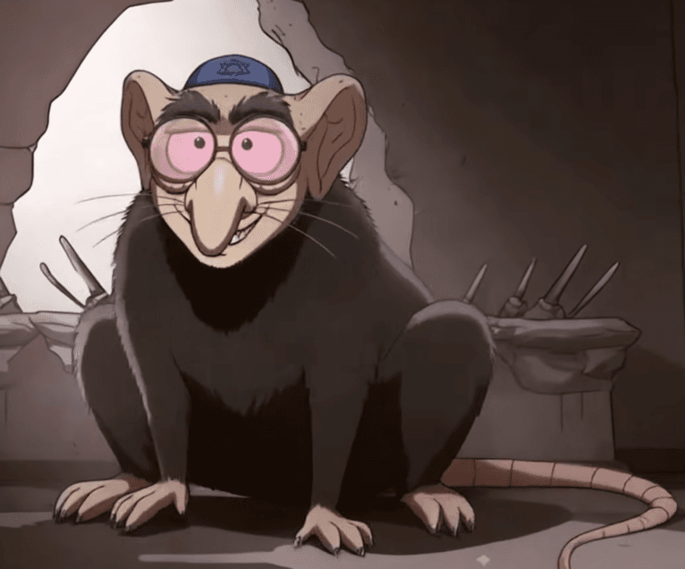 jew as rat from the video